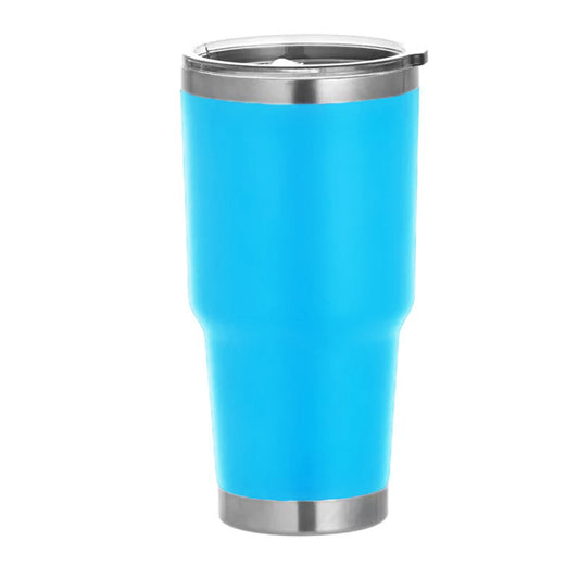 Personalized logo/text 30oz Thermal Tumbler (Bright Blue)