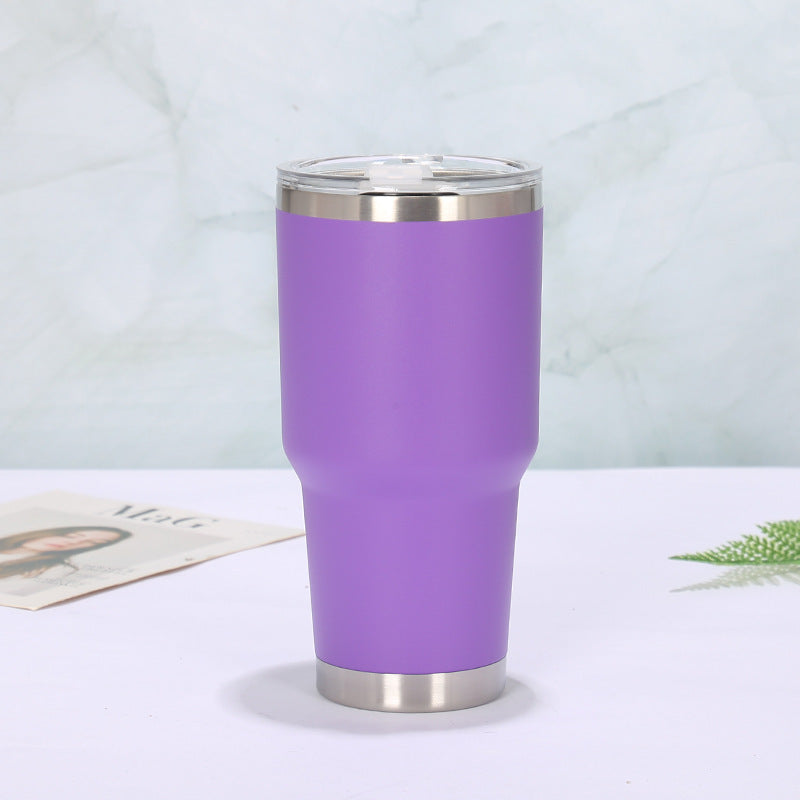 Personalized logo/text 30oz Thermal Tumbler (Purple)