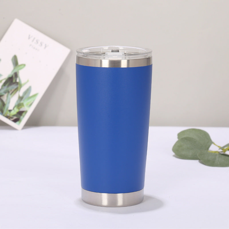 Personalized logo/text 20oz Thermal Tumbler (Dark Blue)