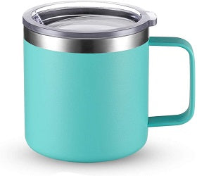 Personalized logo/text 14oz Thermal Cup (Bright Blue)