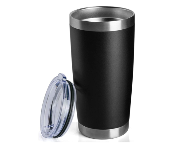 BMW Logo 15oz 450 ml Thermal Tumbler Stainless Steel w/ black lid and Logo