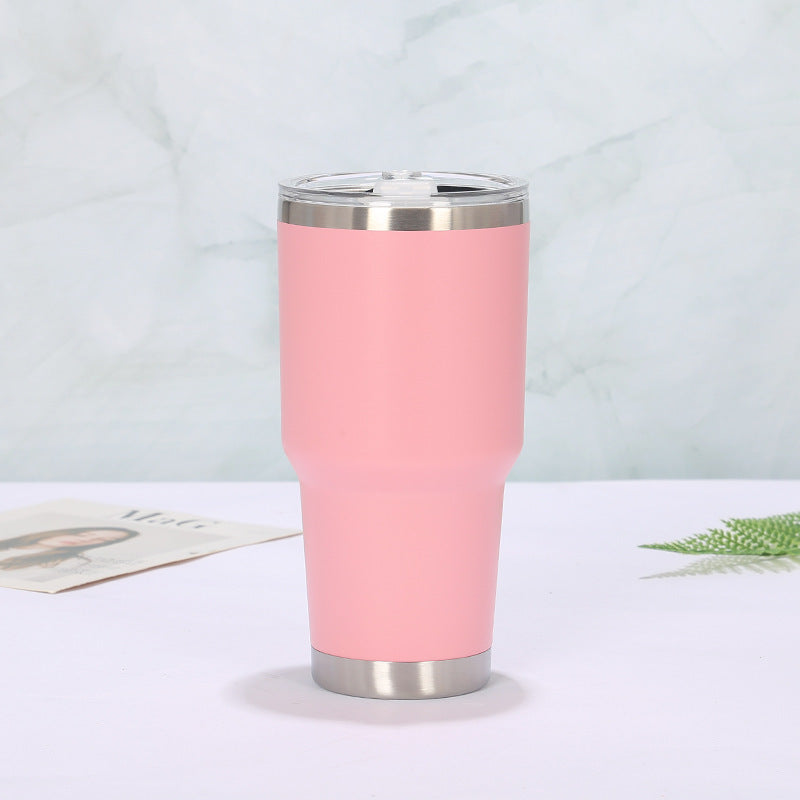 Personalized logo/text 30oz Thermal Tumbler (Pink)