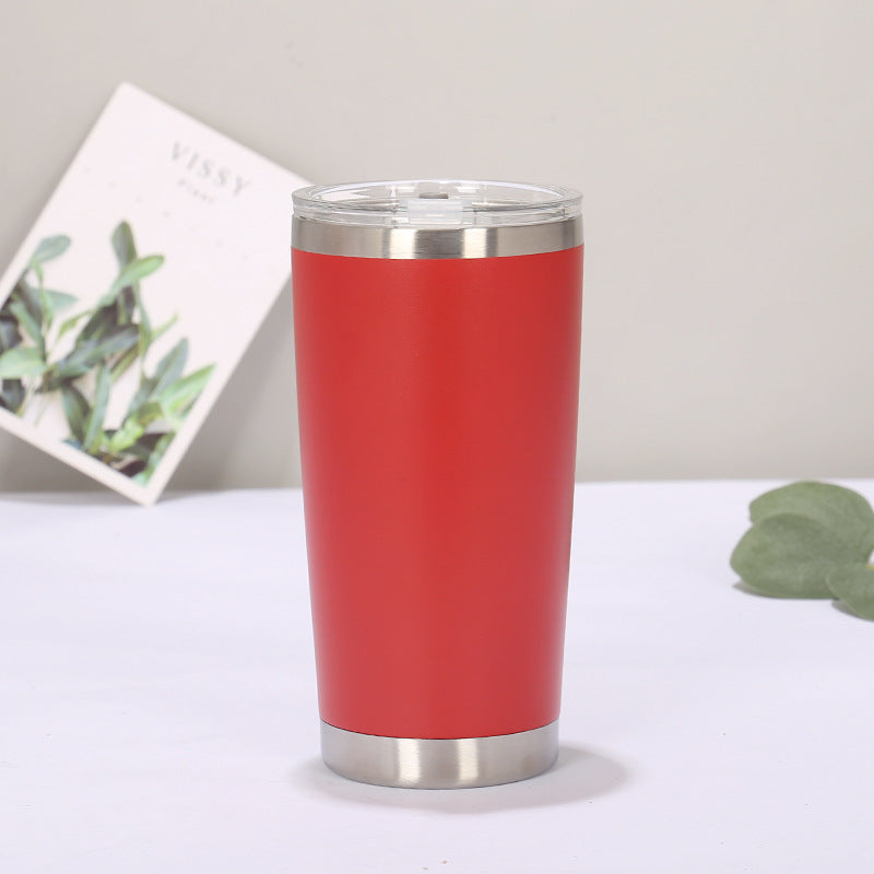 Personalized logo/text 20oz Thermal Tumbler (Red)